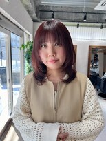 アドア 横浜(ADORE)&nbsp;【ADORE横浜】レイヤーカット×ピンクラベンダー