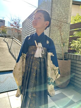 ダブル(W) 【hair salon W】七五三袴