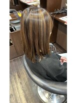 髪の美院 シャルマン ビューティー クリニック(Charmant Beauty Clinic)&nbsp;立体感のあるハイライトカラー