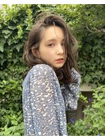 ヲタク(wotaku.)&nbsp;グレージュブリーチなしダブルカラーオリーブカラー寒色カラー