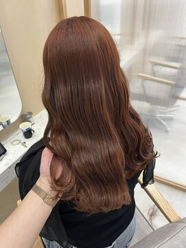 ジーナ サンシャイン通り池袋(Zina) ブリーチなしオレンジブラウン【Zina 保科 侑花】