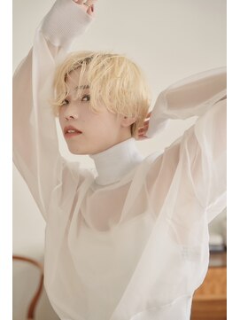 マル 薬院浄水店(MAR.co) BLEACH PERM  SHORT/ショートスタイル　ハイトーンショート