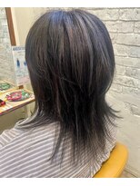 ヘアーリーフ(Hair Leafy)&nbsp;ウルフ/ウルフレイヤー/ロングウルフ/シルバー