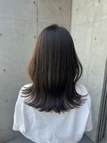 オーガニック ライフ 若葉 鶴ヶ島(organic+life) ブリーチなしオリーブグレージュくびれヘア