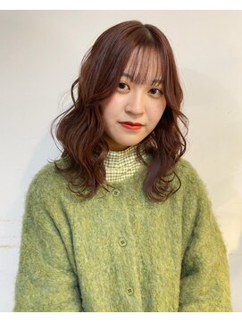 トリコ ヘアアンドケアスペース(trico hair&care space) オレンジブラウン/暖色系カラー