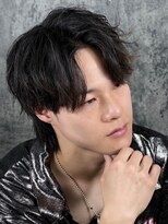 プレミアムバーバー 表参道店(PREMIUM BARBER produce by HIRO GINZA)&nbsp;センターパートウルフ