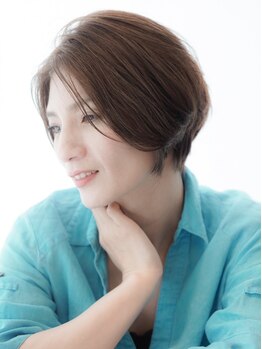 クリアスウィート(clear swi:t)の写真/大人女性に人気のグレイカラー♪髪の艶がUPするので、綺麗な仕上がりになると評判のヘアカラー！