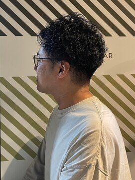 バーバーバー アカバネ(BARBER-BAR AKABANE) 気になるボリュームにポイントパーマ ビジネスマン#2