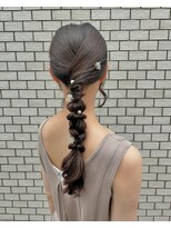 アッシュ 下北沢店(Ash)&nbsp;編みおろしヘアアレンジ