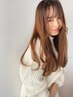 【女性限定】徹底的に幸せに♪カット＋艶カラー（全体） ￥6800