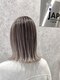 ジャップインターナショナルエスサロン(JAP international S SALON)の写真/ケアブリーチ使用でダメージを軽減し、1ヶ月・2ヶ月と先を見越した理想の髪色を提案☆透明感ある髪色を実現