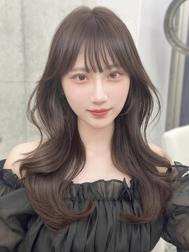 アイヴィ 表参道(IVY) ブリーチなし　透明感カラー　オージュアカラー