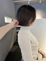 ヘアーエスクールシーユー 枚方T-SITE店(hair S.COEUR×Cu) ボブ/ブラウンカラー/枚方美容室/大阪美容室