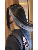 アヴァンス 難波店(AVANCE.)&nbsp;アイスブルーインナーカラー