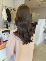 シェル 津山の手店(shel)&nbsp;大人可愛いくすみカラーアッシュグレーベージュ