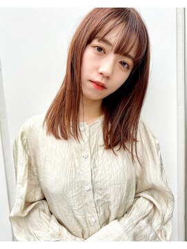 アペロ 柏(Apero) pure straight beige brown