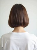 頑張らないおしゃれ/ワンレンボブ/内巻きボブ