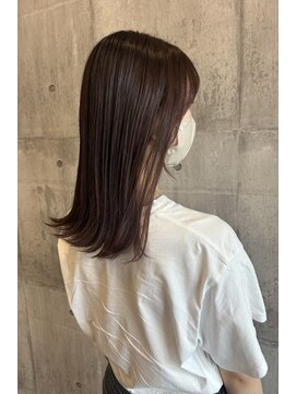 アーチ ブランチ 岡山北長瀬店(ARCH) ピンクブラウン/髪質改善トリートメント