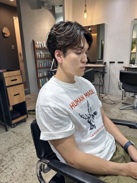 アン(un) フェザーパーマ/シャドウパーマ