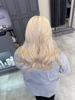 ノエ 心斎橋(Noe)&nbsp;ホワイトブロンド/大阪/心斎橋/南船場/ブリーチ/髪質改善