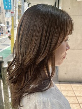 イリル バイ レシッド 自由が丘(ibrel by rcid)の写真/理想の髪色や明るい色味を楽しめる◎インナーカラーやデザインカラー・秋色カラーで上品な仕上がりに♪