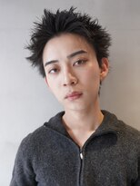 ニコ トウキョウ ロジック(nico TOKYO Logic) 刈り上げアップバングスパイキーショートパーマスパイラルパーマ