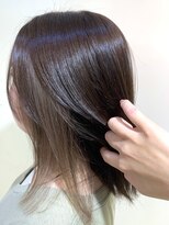 アズール 草加(azule)&nbsp;グレージュ　イヤリングカラー　ブリーチ　【草加/草加駅東口】