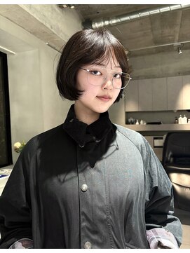 フィルムス 表参道(FILMS) ココアベージュ/黒髪/クラゲヘアー/オリーブグレー/ボブ/表参道