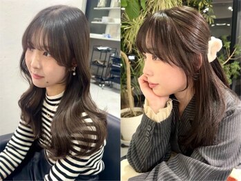 シエラ 南船場(CIERA.)の写真/【南船場】韓国系の小顔レイヤーカットでイメチェン★mm単位でこだわり、どこから見ても盛れるスタイルに◎