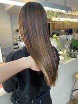 コミレ(COMILE)&nbsp;Before after 艶髪シルクストレート