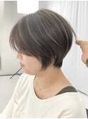 ショートカット/40代50代/白髪ぼかし/白髪染め/髪質改善【尼崎】