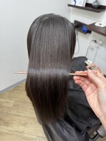 ボクノ 6号店 大橋(bokuno) 【 chika 】髪質改善縮毛矯正 / 黒髪 / 艶髪 / 朝の時短ヘア