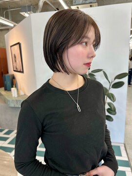 ノエ(noe) ショートボブ/レイヤーカット/ダブルカラー/ブリーチ/栄c236