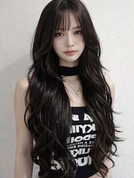 ユウキカガヤキ(YUUKI KAGAYAKI) 姫路 レイヤーカット ロング　ハッシュカット