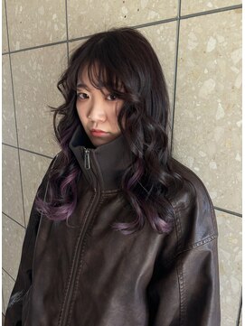 シャルティア 岩国(SHALLTIA) インナーカラー【岩国ケアブリーチ】