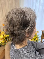 ラナ(LANA)&nbsp;ウルフヘア×グレージュ