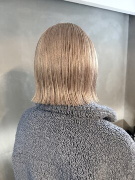 レアング(LeAng) タッセルボブ×ミルクティー