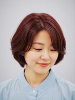 クロム(CHROM) 40代50代60代ショート白髪ぼかしハイライト髪質改善/入間