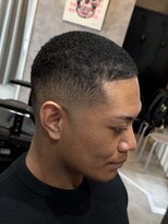 メグロバーバーショップロッポンギ 目黒六(MEGURO BARBER SHOP 6PPONGI) buzz cut /バズカット