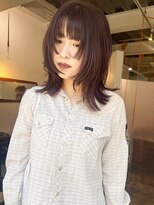 ゾーイ ケゴ 天神今泉(ZOEY kego) 今泉 ブリーチなしダブルカラー 顔まわりカット