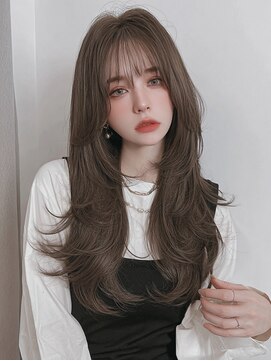 サロンドアイ(salon de i) ゆるウェーブロング × ナチュラルブラウン