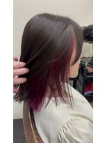 ヘアーアンドエステ サニープレイス(Hair&Esthe Sunny Place)&nbsp;インナーピンクカラー