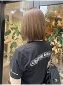 赤み消しオリーブベージュ×レイヤー【横浜/横浜駅】