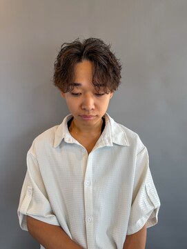 シュンギクヘアステイション(SHUNGIQ=HAIR STATION) センターパートツイスパ