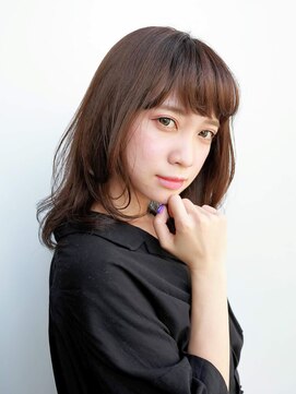 ルティア(Lutia) 厚めバング ゆるふわウェーブ★★