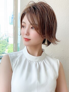 ラルユー 金山(LallYou) 前髪/くびれミディ/くすみカラー/透け感/ラベンダーカラー