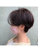 ハンサムショート / イルミナカラー ディープアメジスト