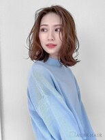 オーブ ヘアー フィノ 小樽店(AUBE HAIR fino) 20代・30代_面長解消ロブ