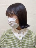 切りっぱなしボブ