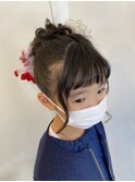 【川瀬莉穂】七五三ヘアセット